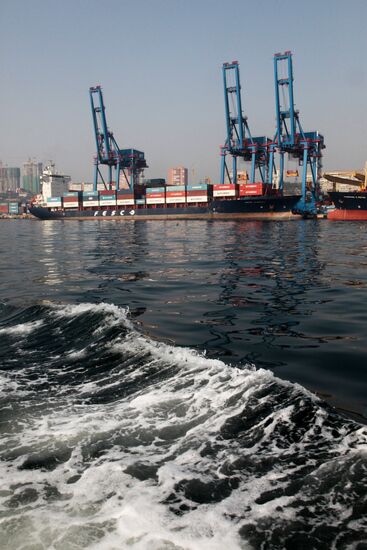 Vladivostok merchant seaport