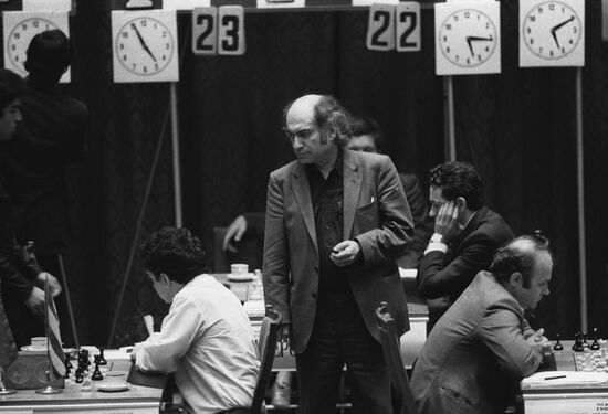 Chess player Mikhail Tal