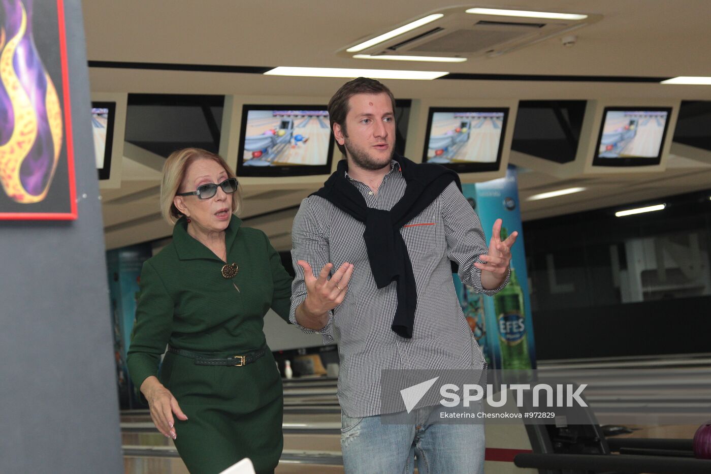 Filming of Lyubov S Aktsentom in Tbilisi