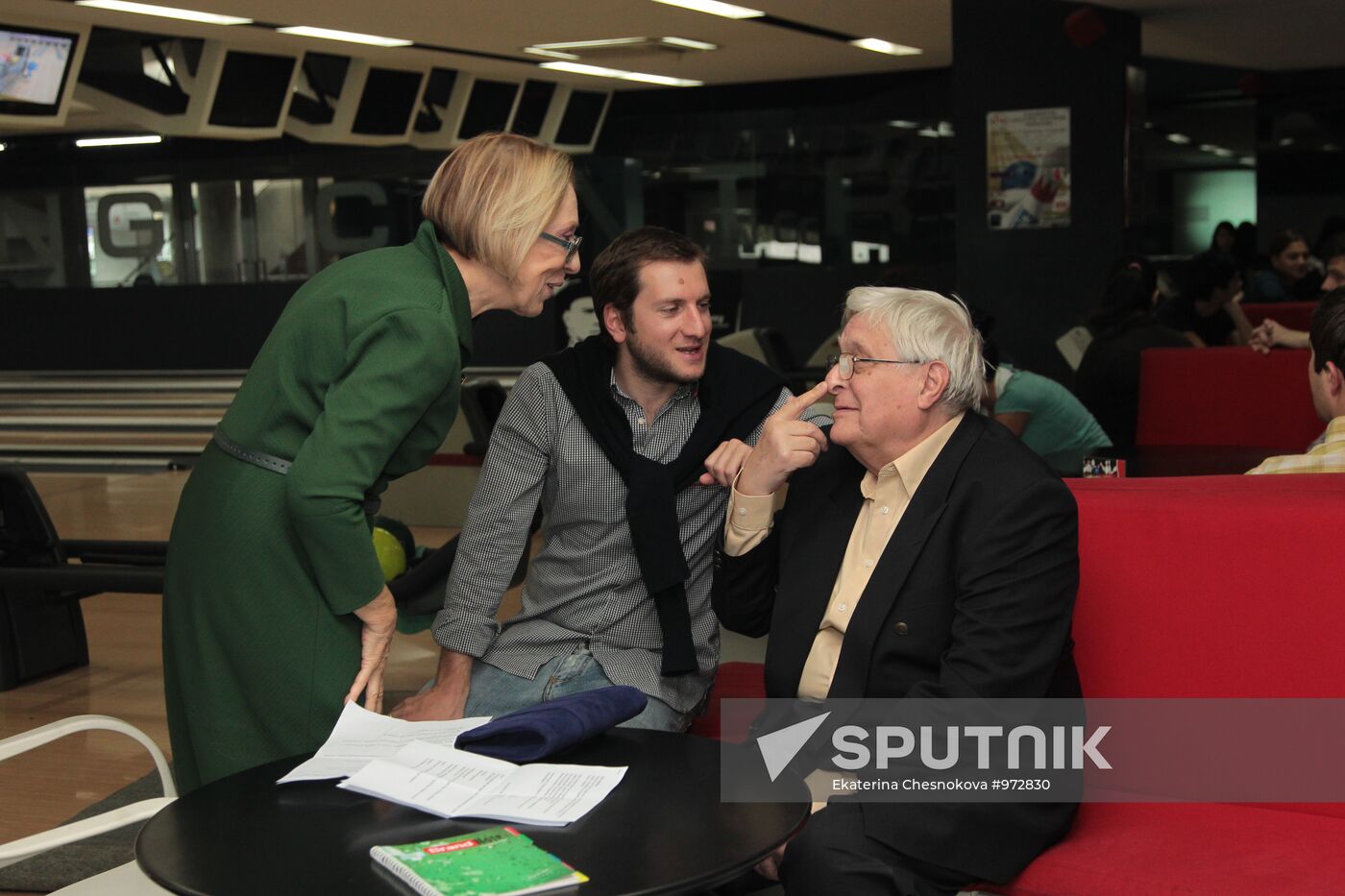 Filming of Lyubov S Aktsentom in Tbilisi