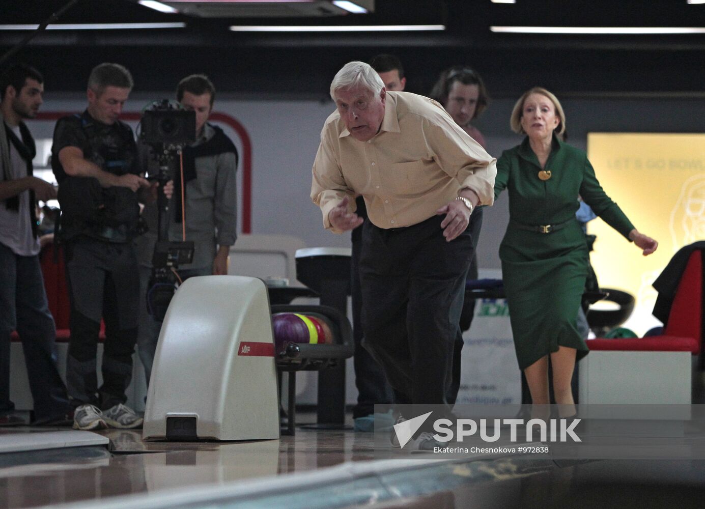 Filming of Lyubov S Aktsentom in Tbilisi