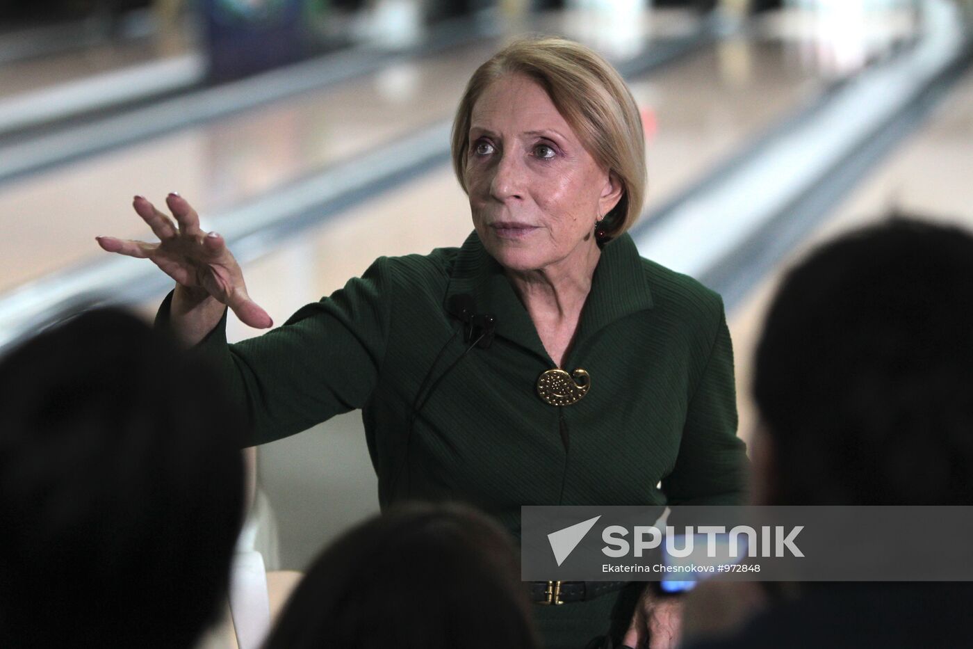 Filming of Lyubov S Aktsentom in Tbilisi