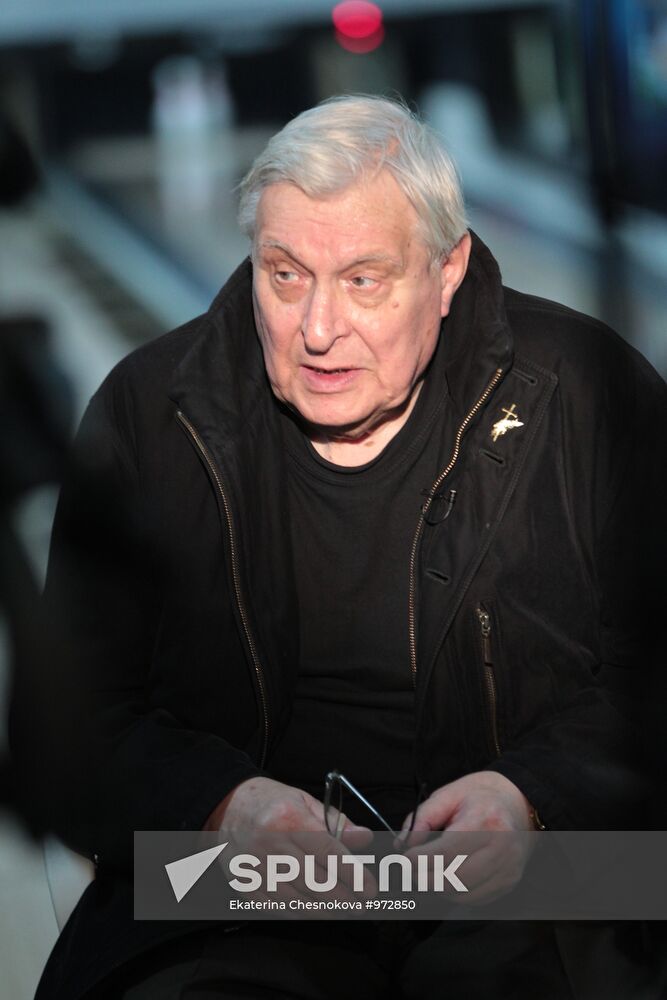 Filming of Lyubov S Aktsentom in Tbilisi