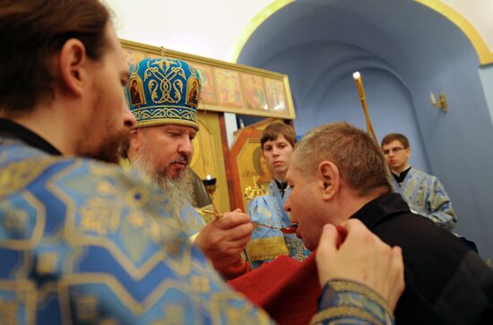 Intercession Day on Butyrka remand prison (No.2) premises