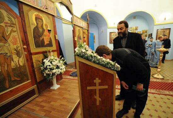 Intercession Day on Butyrka remand prison (No.2) premises
