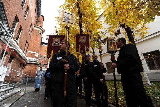 Intercession Day at Butyrskaya prison