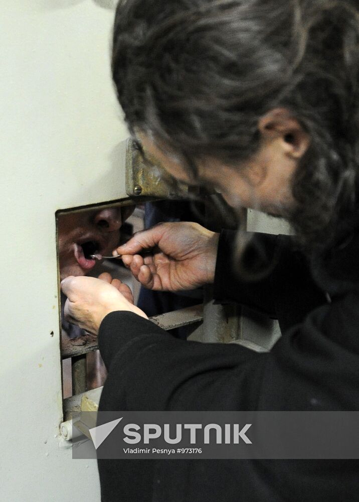 Intercession Day on Butyrka remand prison (No.2) premises