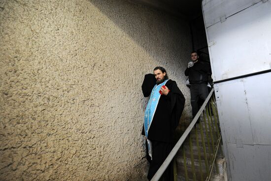 Intercession Day on Butyrka remand prison (No.2) premises