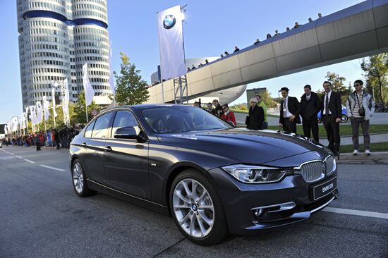 BMW concern presents new generation 3 Series sedan