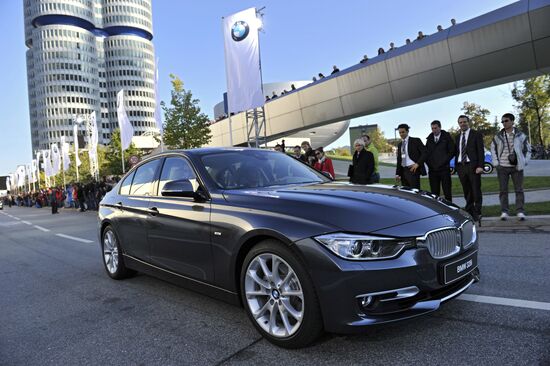 BMW concern presents new generation 3 Series sedan