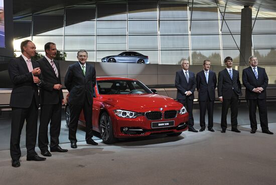 BMW concern presents new generation 3 Series sedan