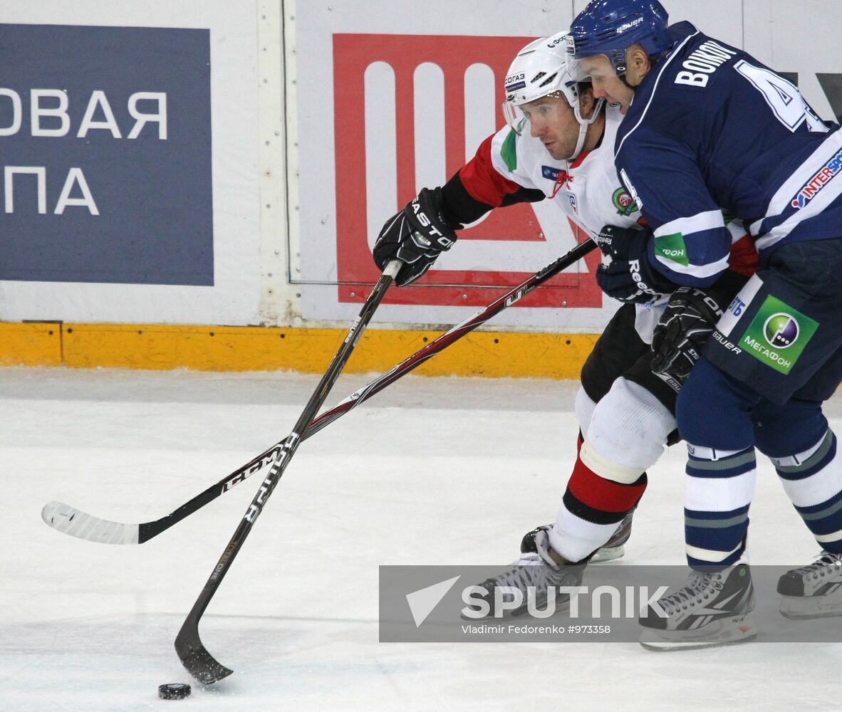 KHL Hockey: Dynamo Moscow vs. Tractor