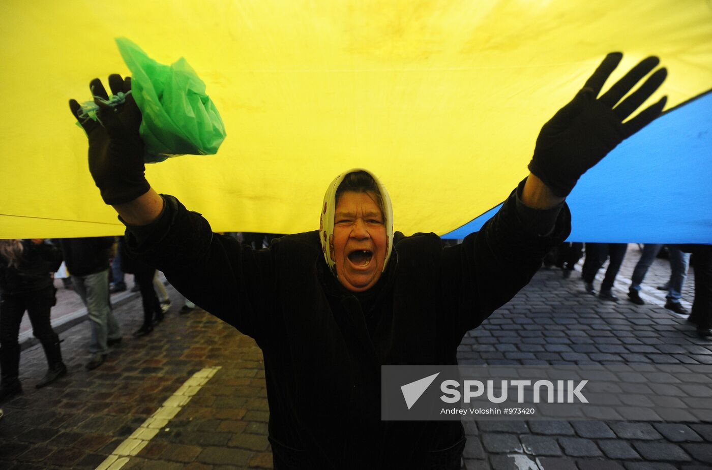 Nationalist march in Kiev