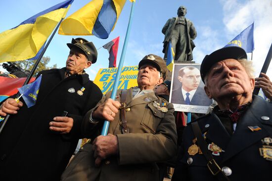 Nationalist march in Kiev