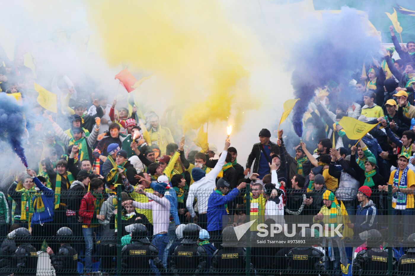 Football. Russian Premier League. Spartak vs. Anzhi