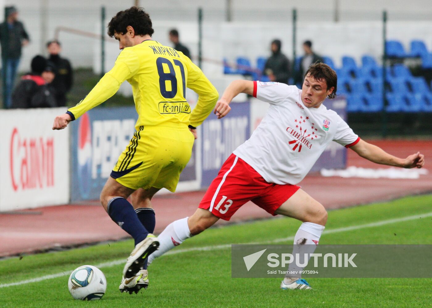 Football. Russian Premier League. Spartak vs. Anzhi