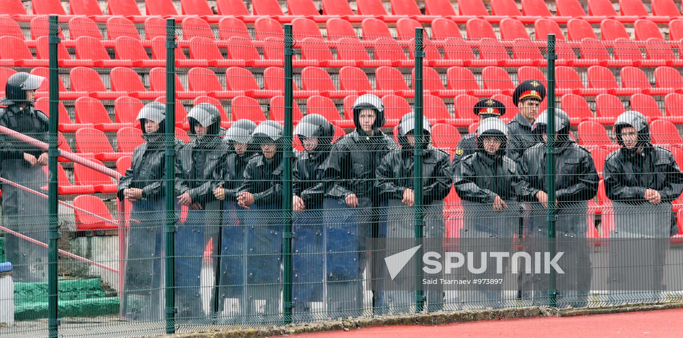 Football. Russian Premier League. Spartak vs. Anzhi