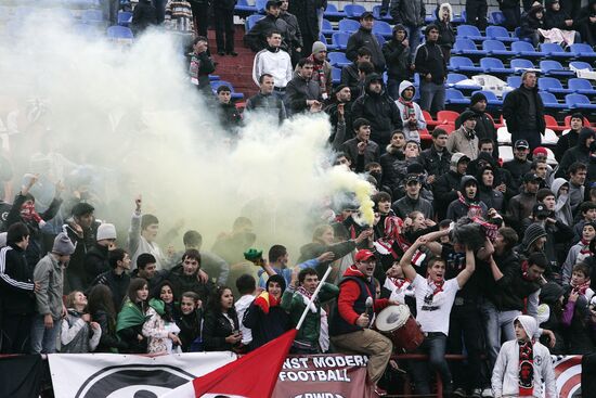 Football RFPL Match Spartak (Nalchik) - "Anji" (Makhachkala)