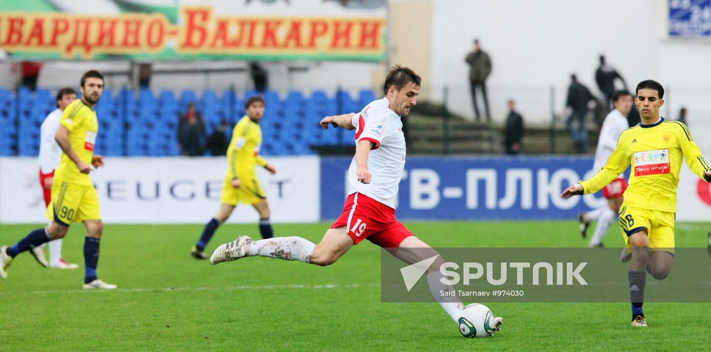 Football. Russian Premier League. Spartak vs. Anzhi