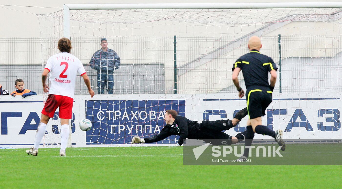 Football. Russian Premier League. Spartak vs. Anzhi