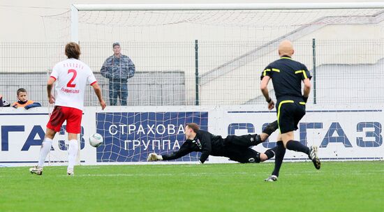 Football. Russian Premier League. Spartak vs. Anzhi