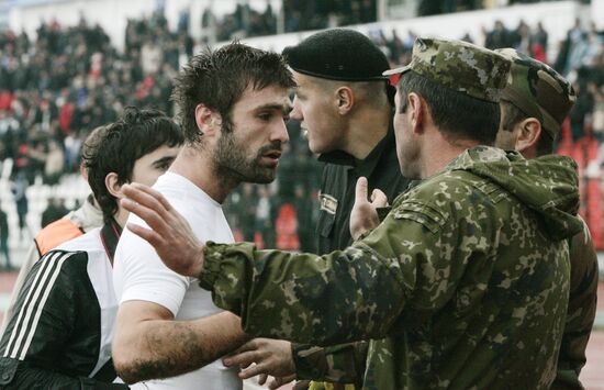 Football RFPL Match Spartak (Nalchik) - "Anji" (Makhachkala)