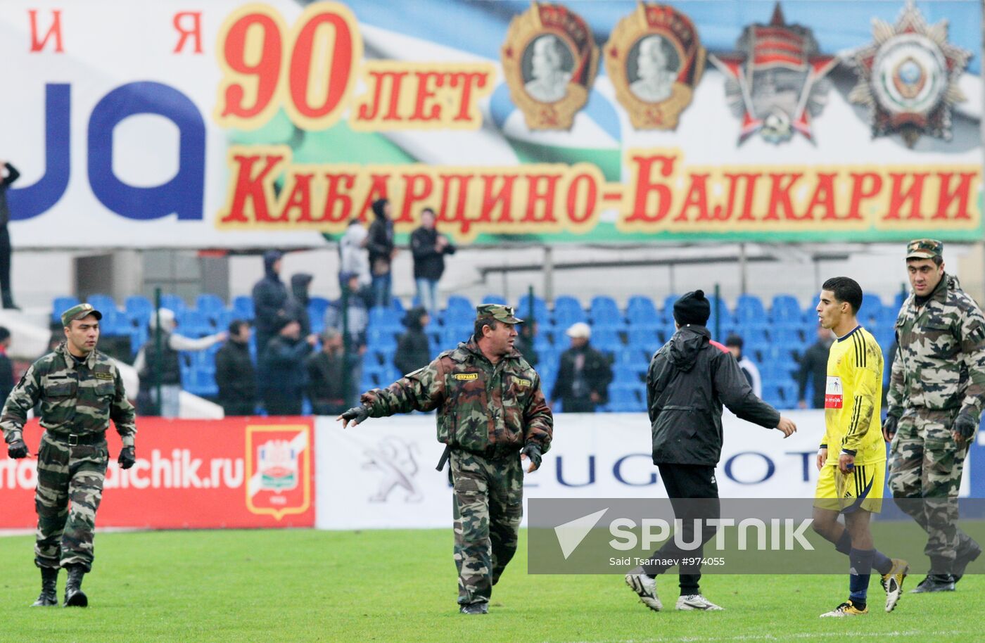 Football RFPL Match Spartak (Nalchik) - "Anji" (Makhachkala)