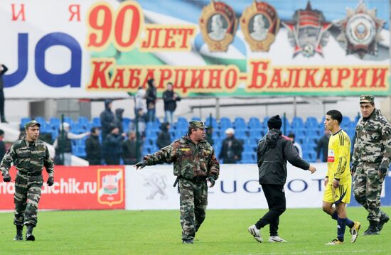 Football RFPL Match Spartak (Nalchik) - "Anji" (Makhachkala)