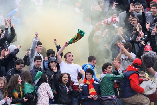 Football RFPL Match Spartak (Nalchik) - "Anji" (Makhachkala)