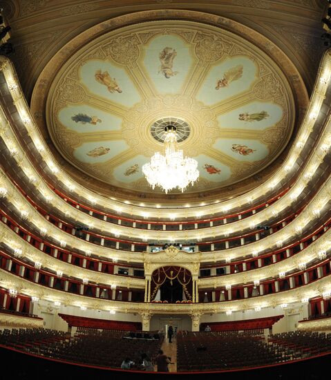 Bolshoy Theatre's reconstruction completed