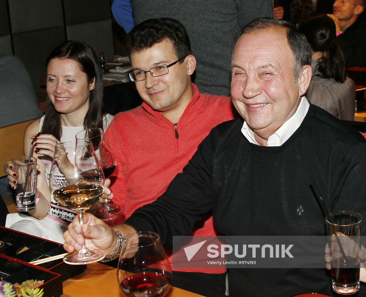 Official party of Kremlin Cup and Crocus City Group players