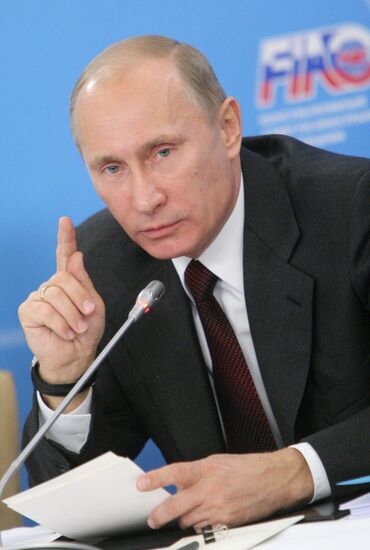 Vladimir Putin at plenary sitting of Advisory Council