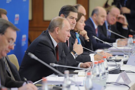Vladimir Putin attends plenary meeting of Consultative Council
