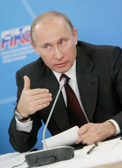 Vladimir Putin attends plenary meeting of Consultative Council