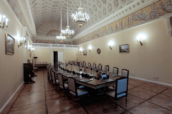 Meeting room in Russian Constitutional Court building