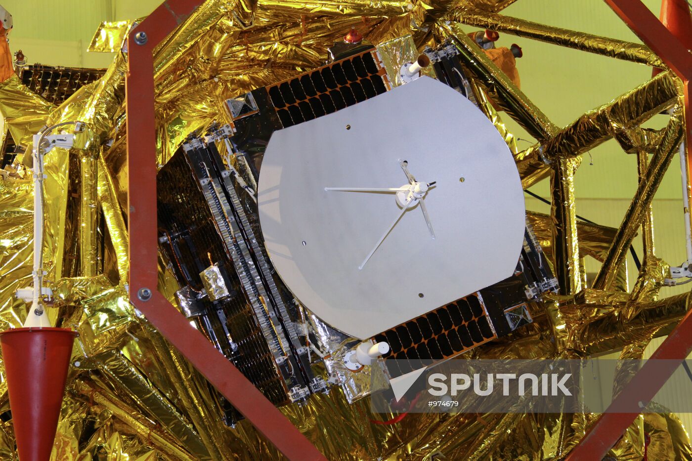 Fobos-Grunt spacecraft at Baikonur space center