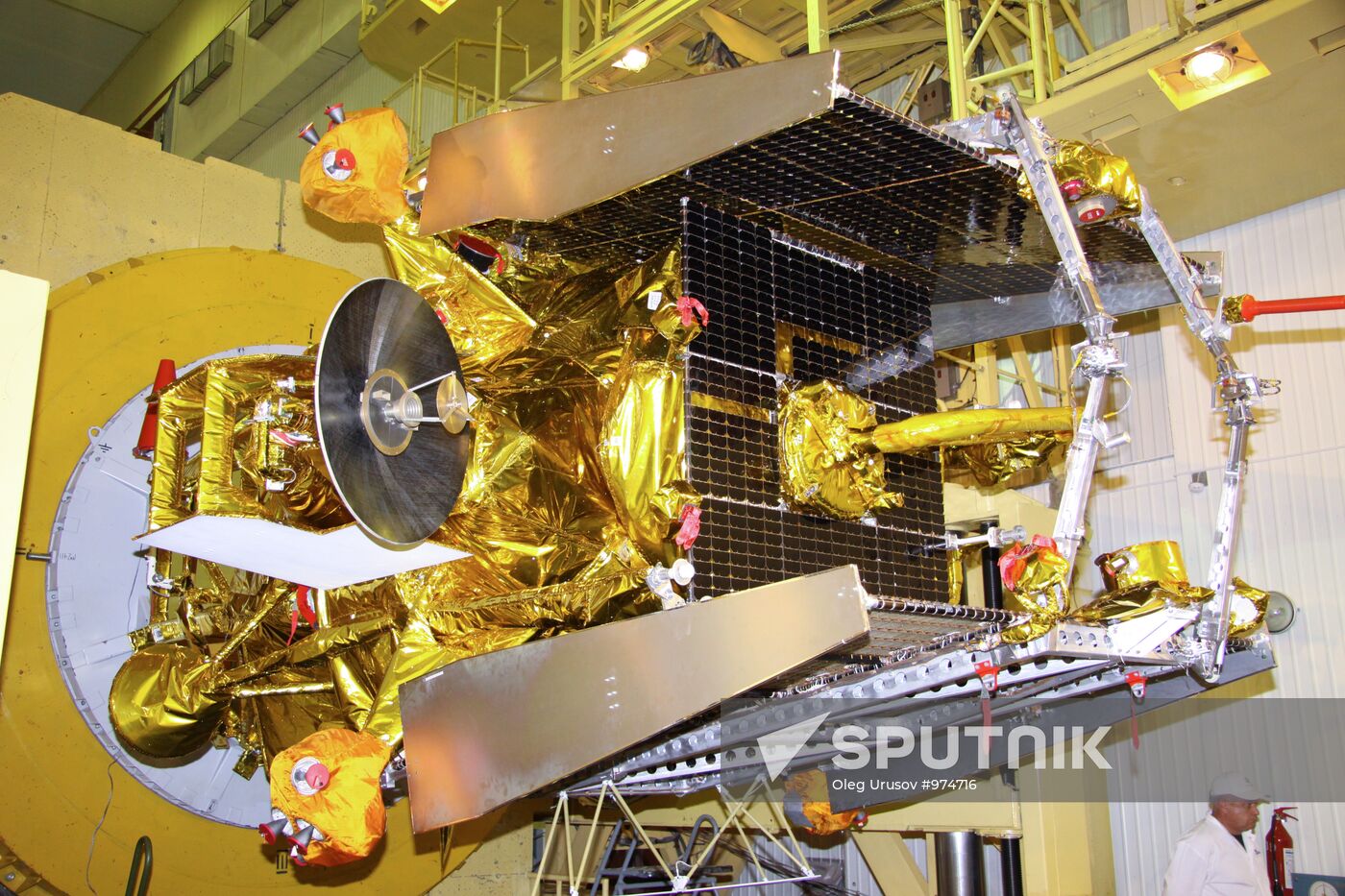 Fobos-Grunt spacecraft at Baikonur space center