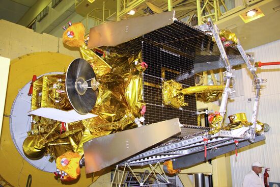 Fobos-Grunt spacecraft at Baikonur space center