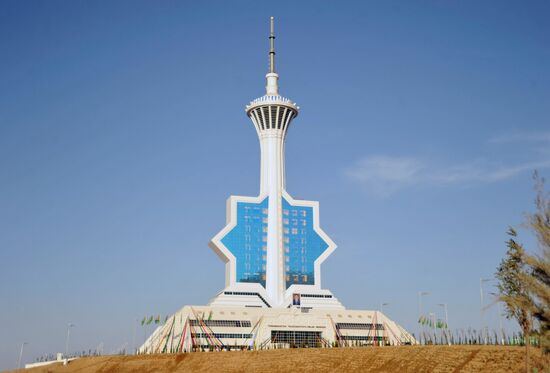 New TV tower commissioned in Ashgabat