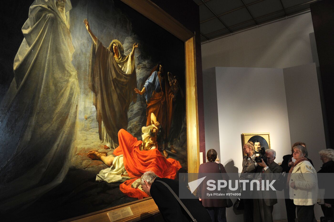 Opening of Nikolai Ge exhibition "What is Truth?"