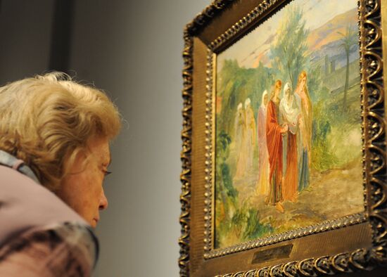 Opening of Nikolai Ge exhibition "What is Truth?"