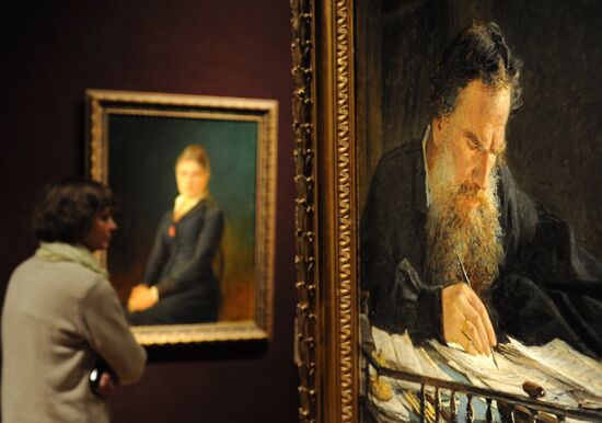 Opening of Nikolai Ge exhibition "What is Truth?"