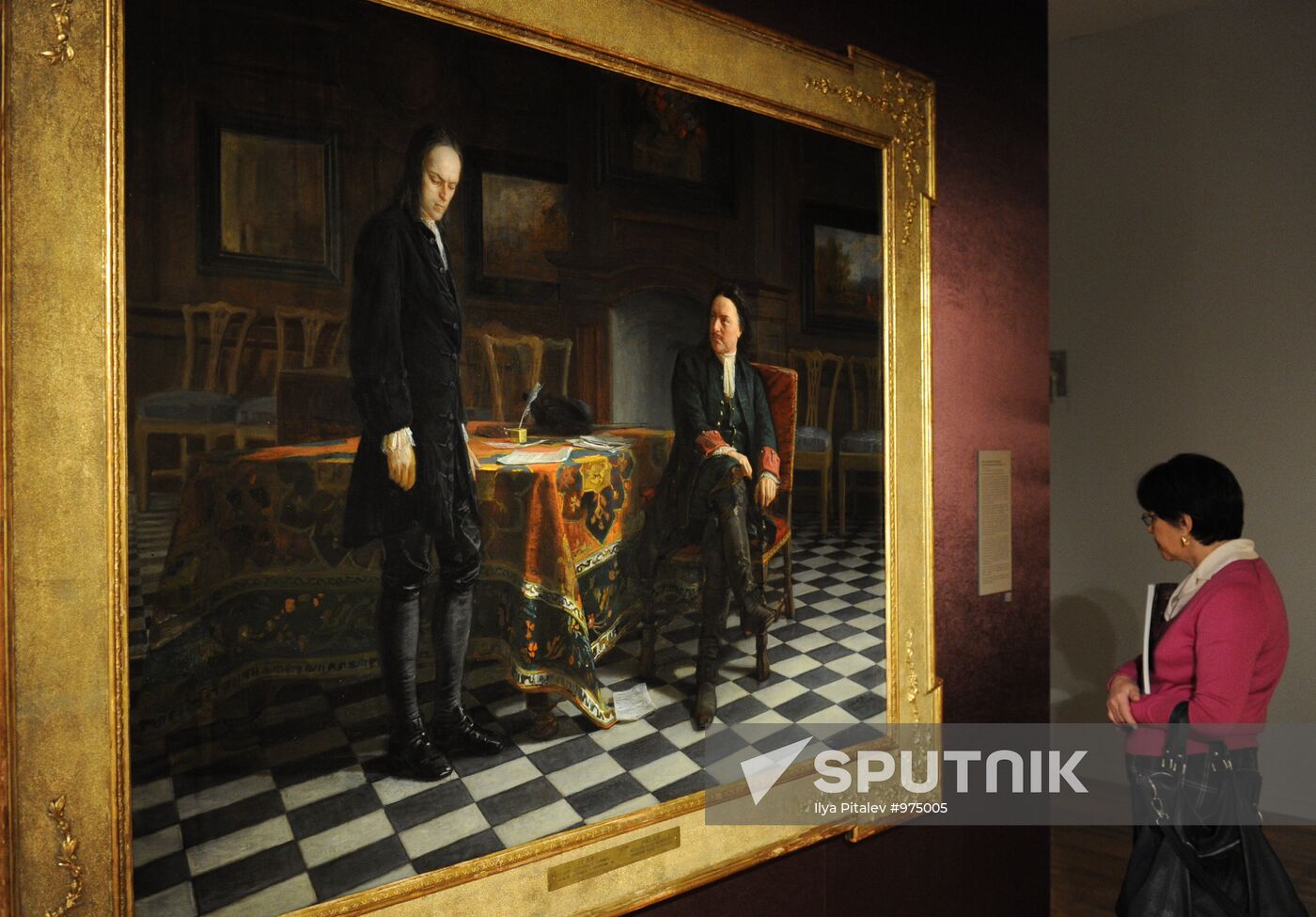 Opening of Nikolai Ge exhibition "What is Truth?"