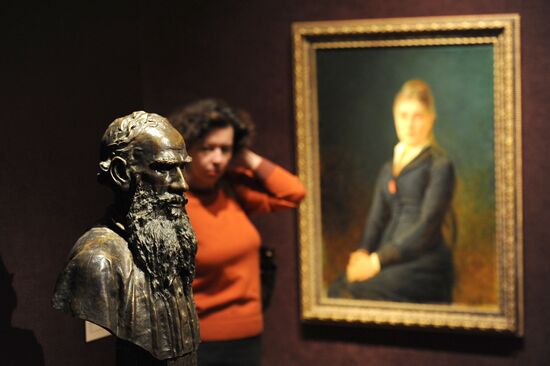 Opening of Nikolai Ge exhibition "What is Truth?"