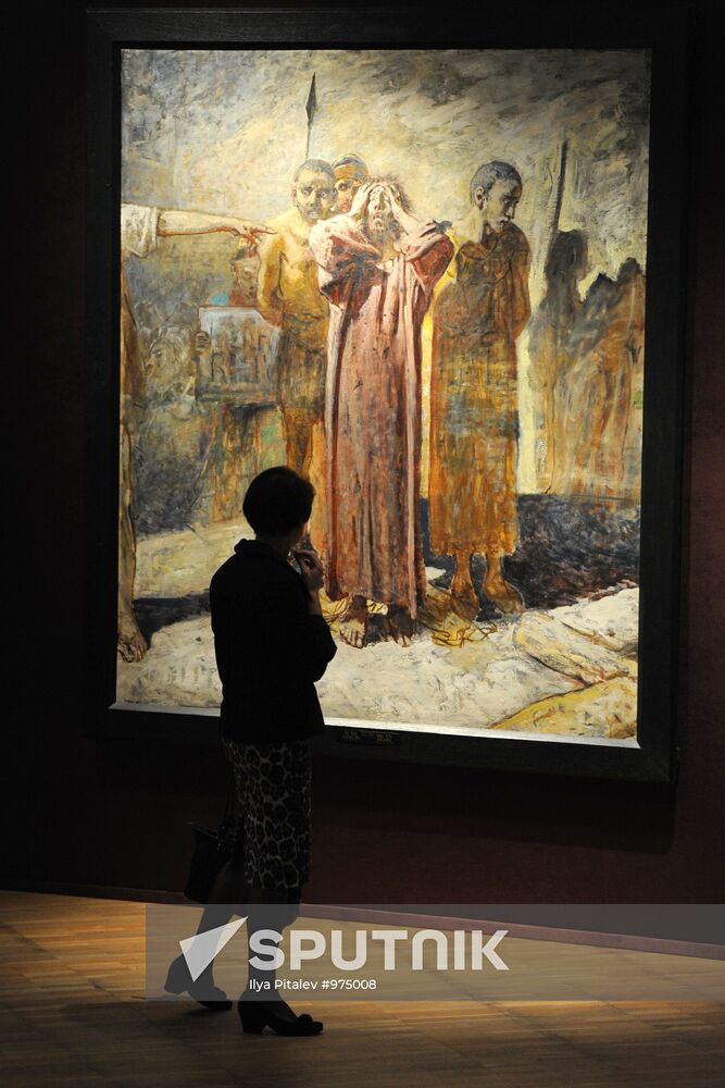 Opening of Nikolai Ge exhibition "What is Truth?"