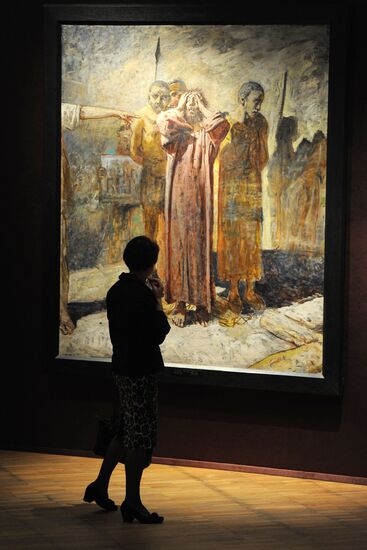 Opening of Nikolai Ge exhibition "What is Truth?"