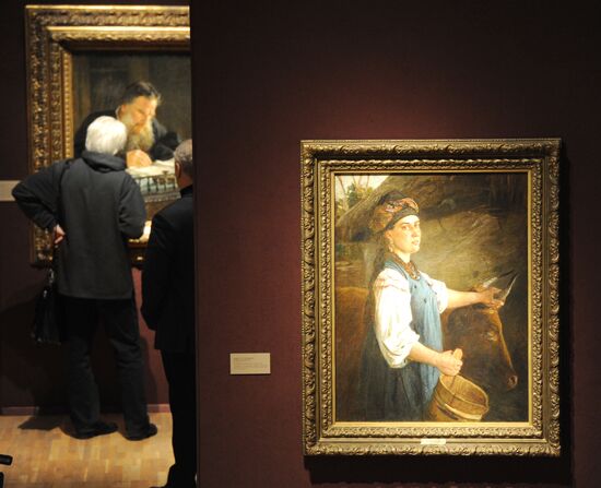 Opening of Nikolai Ge exhibition "What is Truth?"