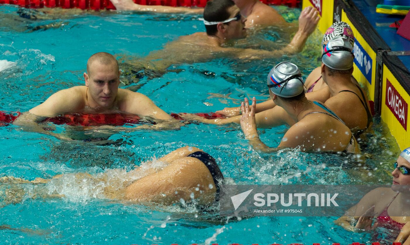 2011 World Swimming Cup Third round. Preliminary heats