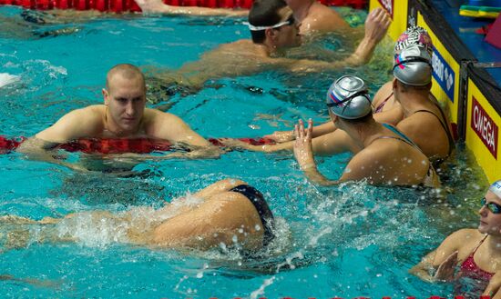 2011 World Swimming Cup Third round. Preliminary heats