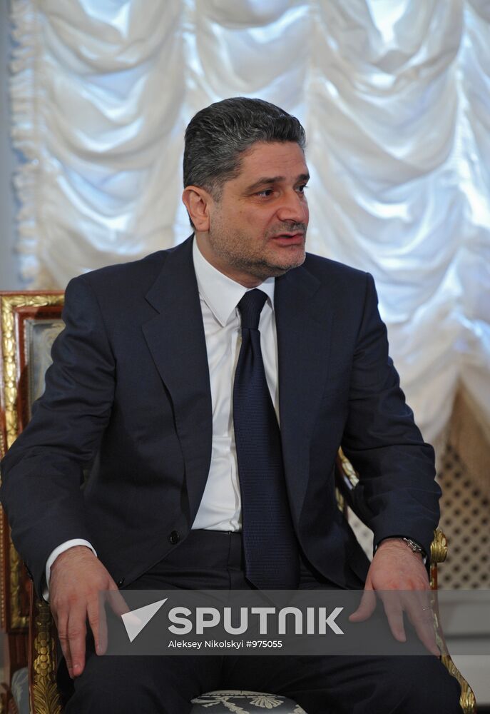 Armenian Prime Minister Tigran Sarkisyan